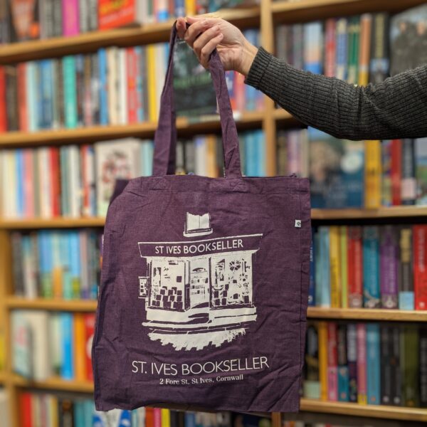 St Ives Bookseller Tote Bag - Purple